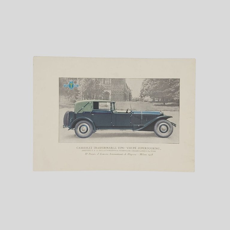 Lancia Lamba Cabriolet Trasformabile Coupé.