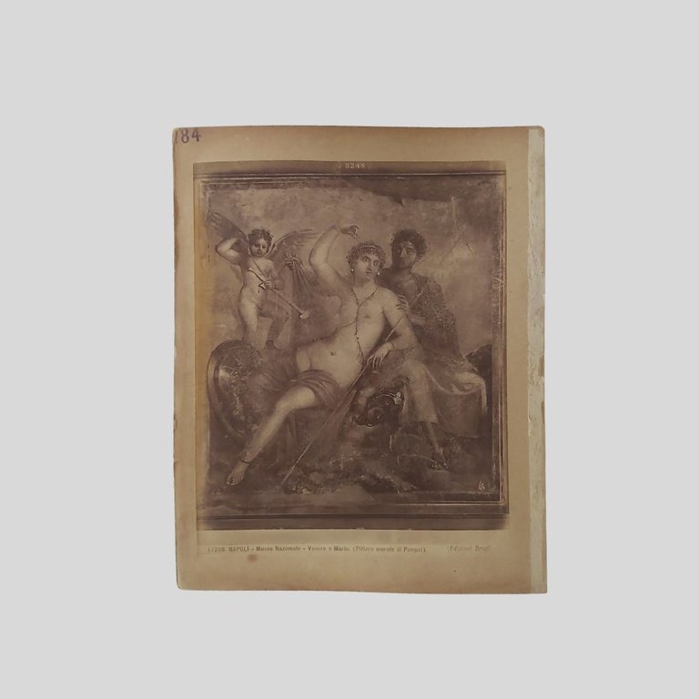 Le tre Grazie. Napoli Museo Nazionale. Edizioni Brogi. | Immagine Gallery 2