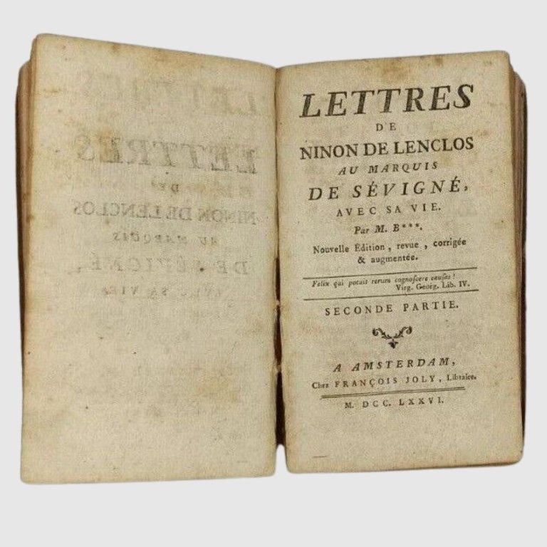Lettres de Ninon de Lenclos au marquis de Sévigné avec … | Immagine Gallery 2