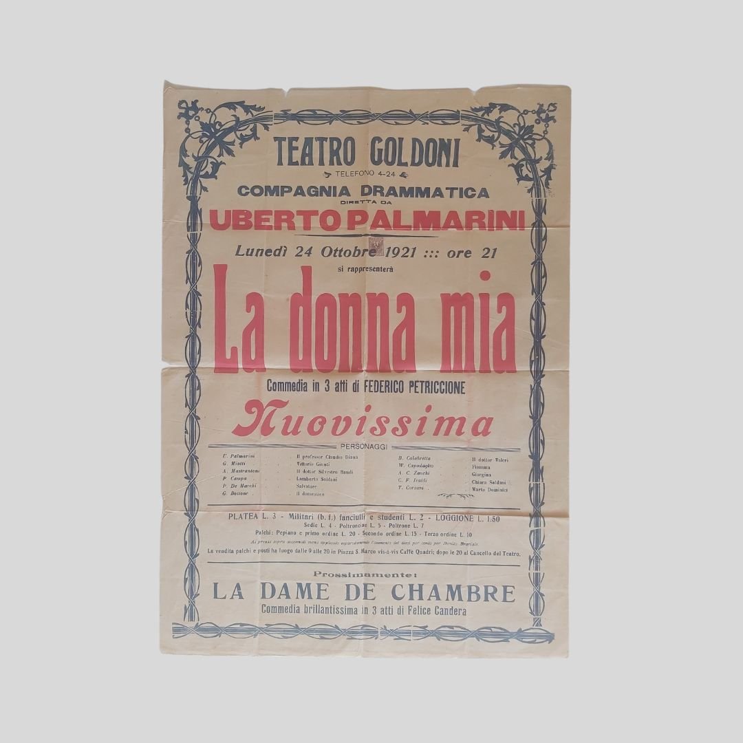 Manifesto. La Donna mia. | Immagine principale