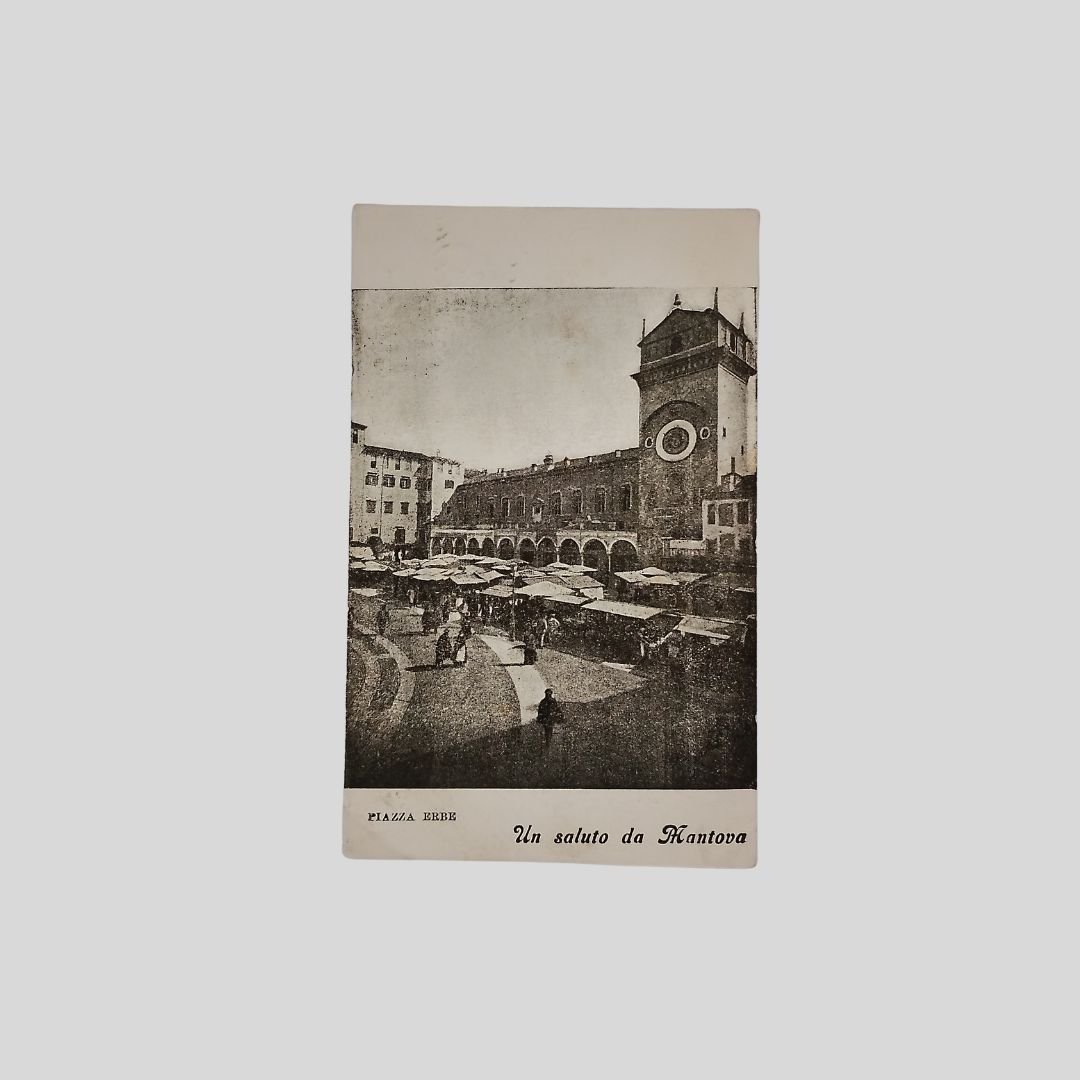Mantova. Un saluto da Mantova. Piazza Erbe. | Immagine principale
