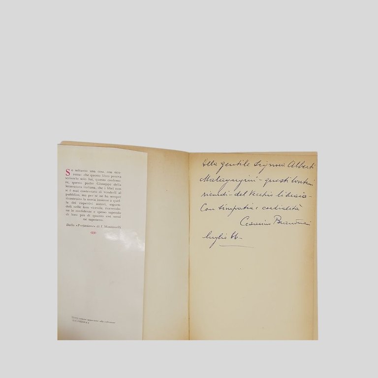 Memorie di un libraio. Pref. di Indro Montanelli.
