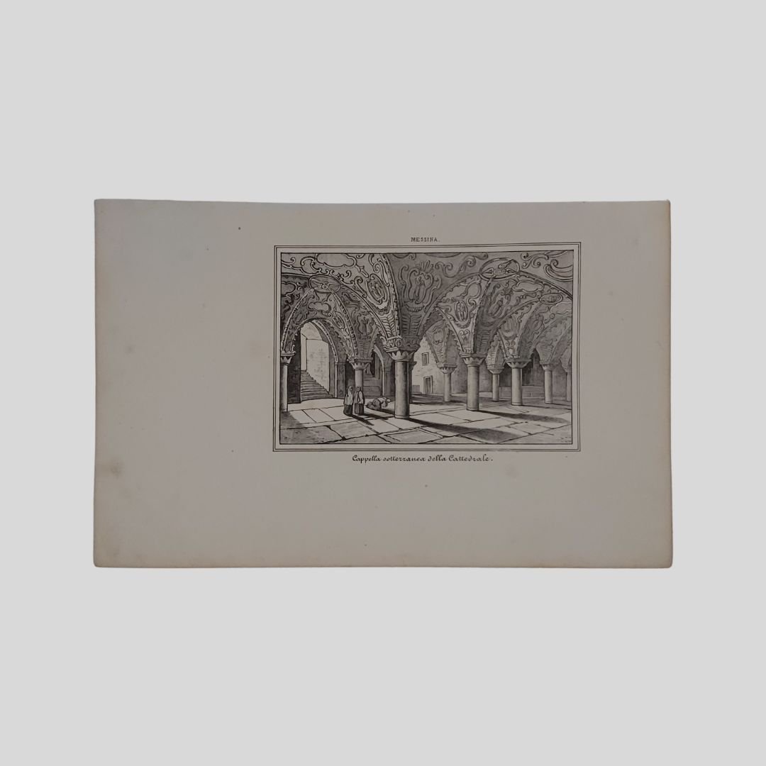 Messina. Cappella sotterranea della Cattedrale.
