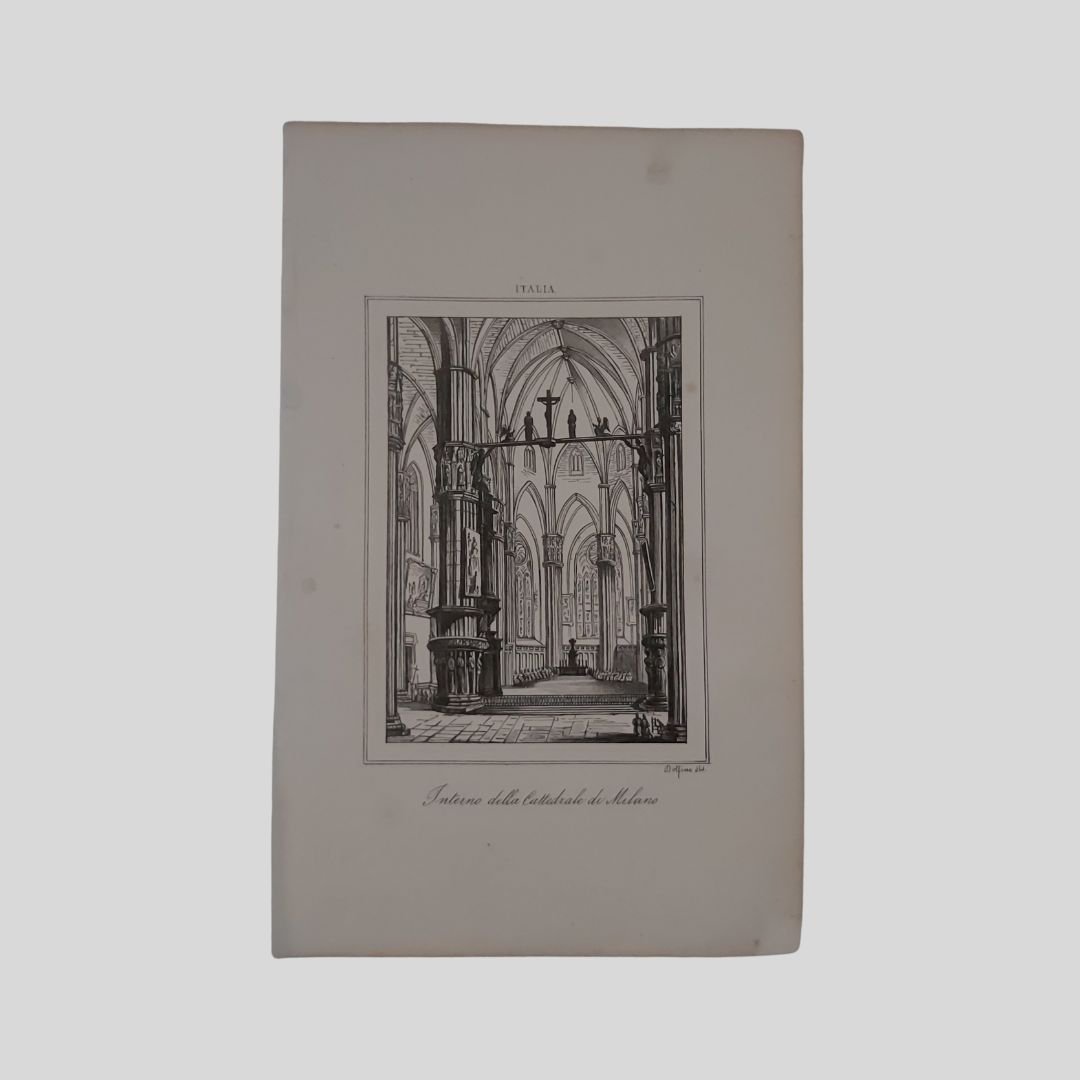 Milano. Interno della Cattedrale.