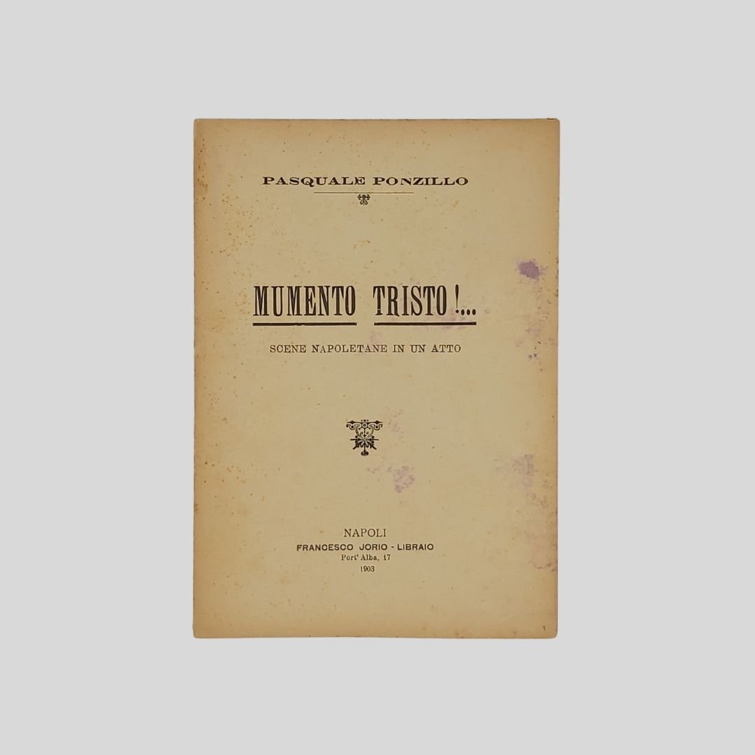 Mumento tristo!…