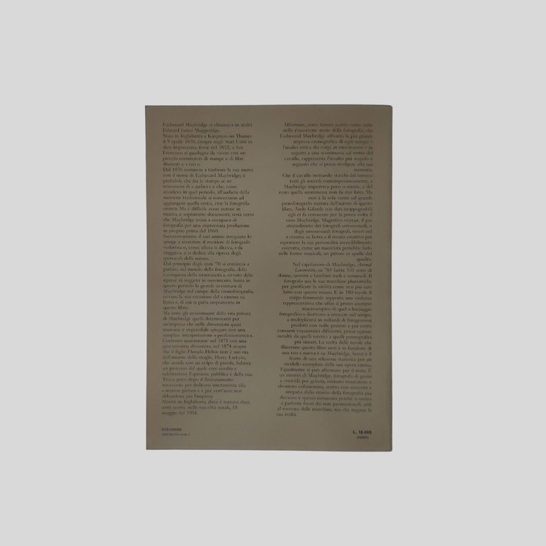 Muybridge. Il magnifico voyeur. | Immagine Gallery 7