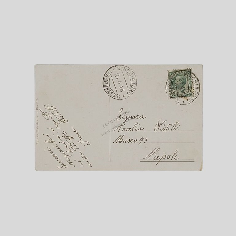 Natale 1915. Capodanno 1916. Gesù nel tuo Natale, dona conforto …