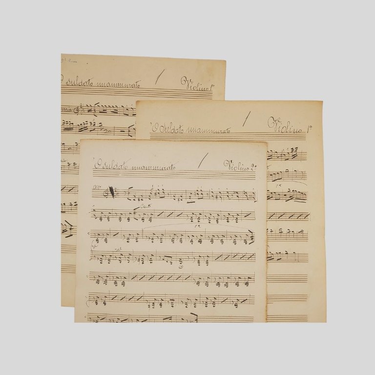 ‘O surdato ‘nnammurato. Versi di Aniello Califano, Musica di Enrico …