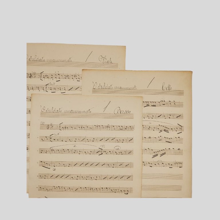 ‘O surdato ‘nnammurato. Versi di Aniello Califano, Musica di Enrico …