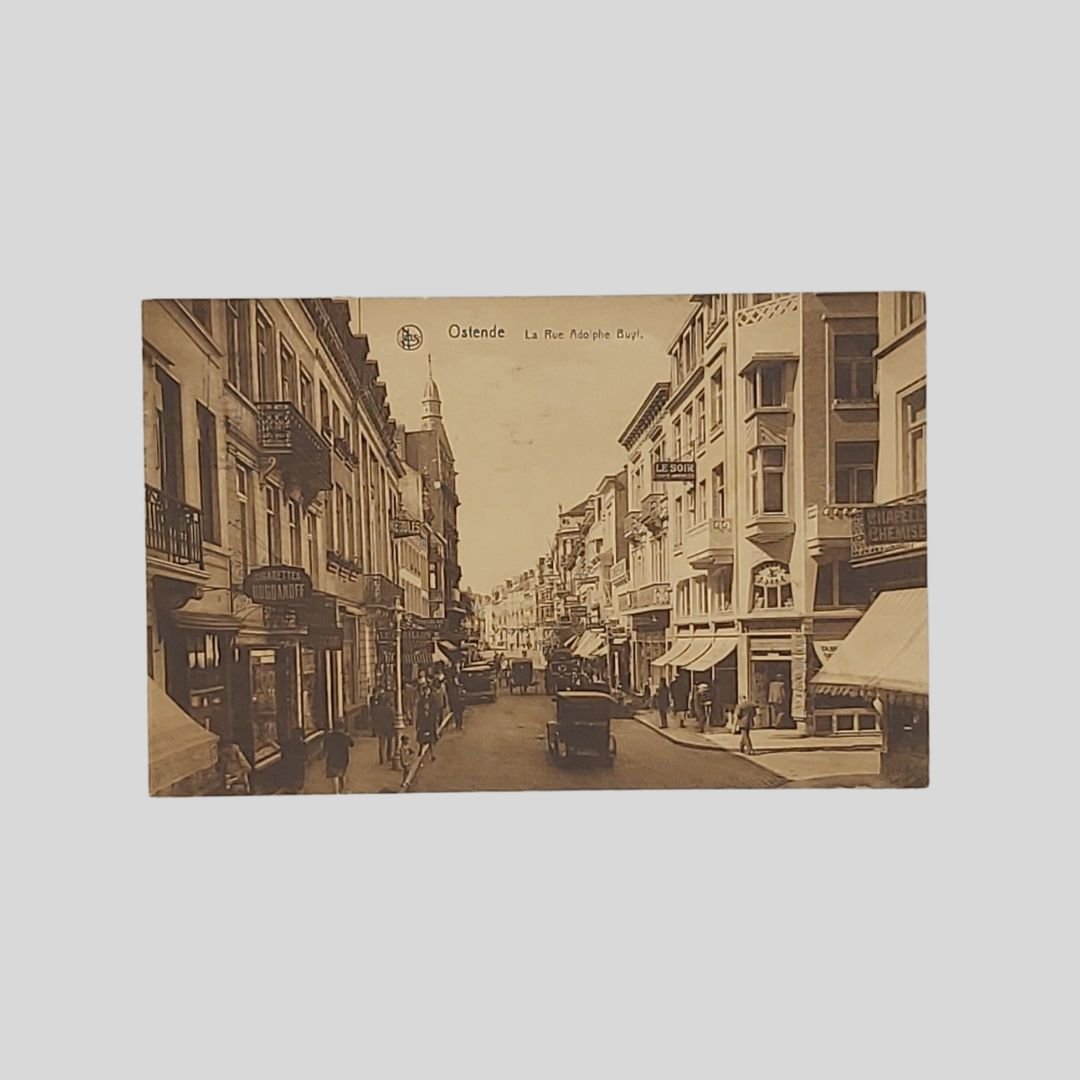 Ostende. La Rue Adolphe Buyl.