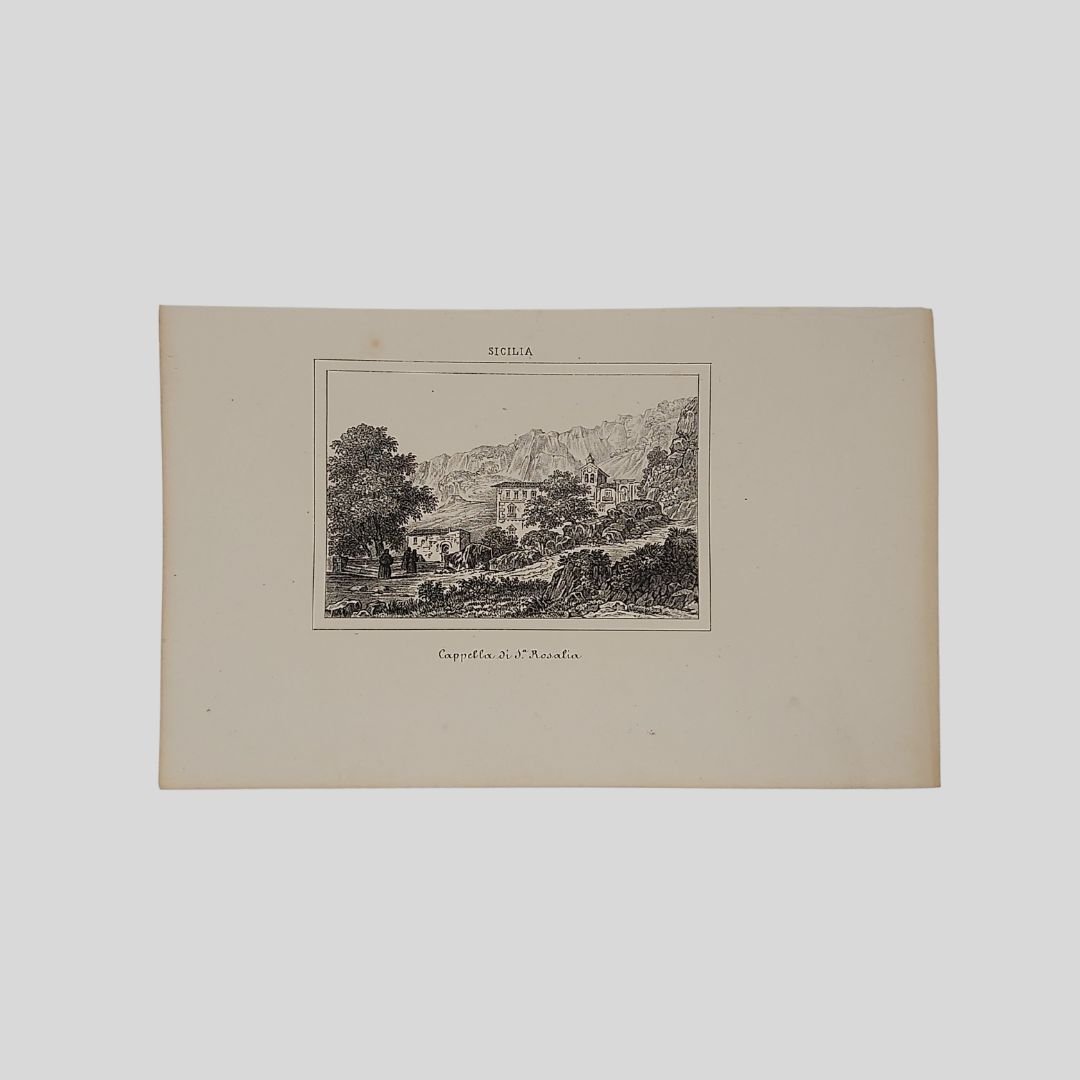 Palermo. Cappella di Santa Rosalia.