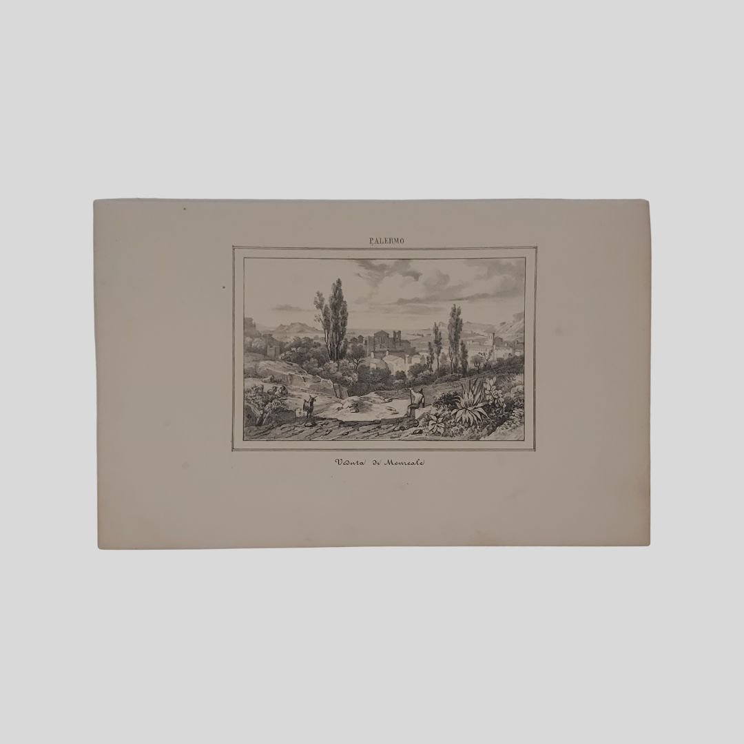 Palermo. Veduta di Monreale.