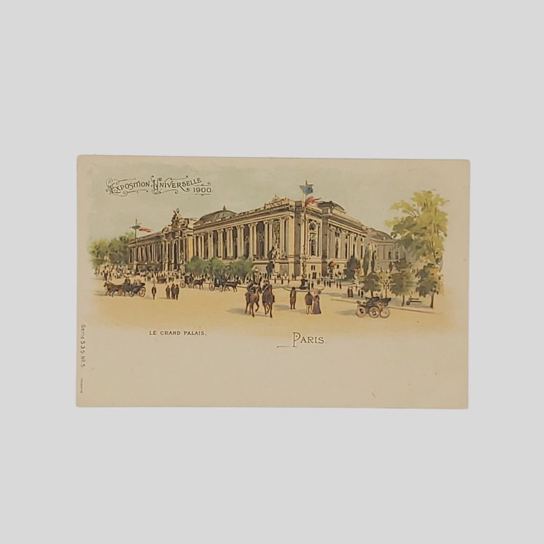 Paris. Exposition Universelle 1900. Le Grand Palais.