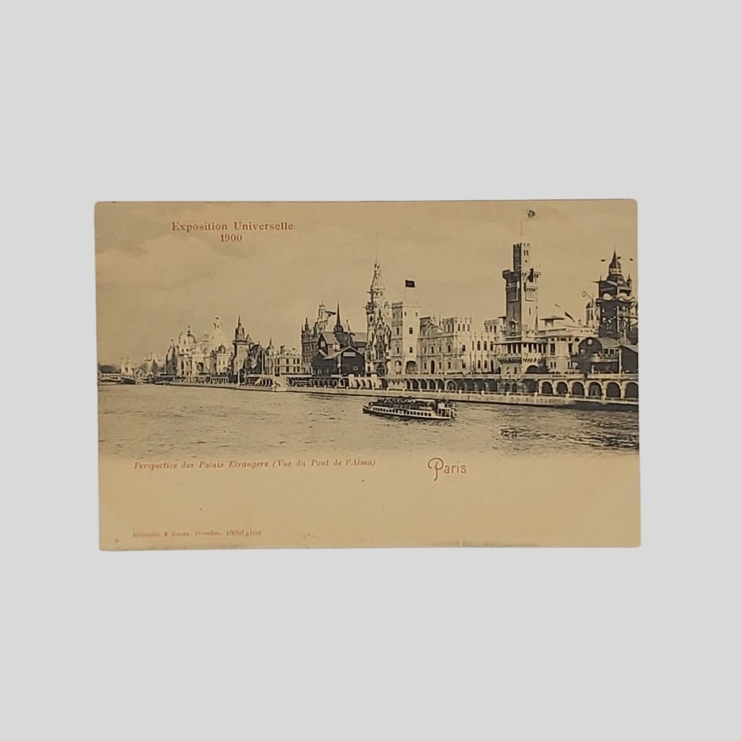 Paris. Exposition Universelle 1900. Perspective des Palais Etrangers (Vue du …