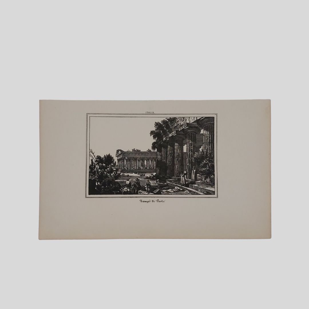 Pesto Paestum. Tempi.