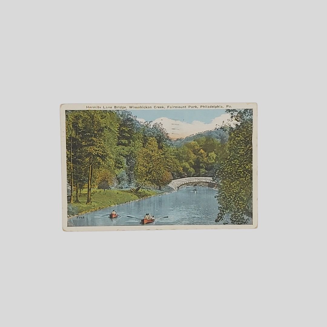 Philadelphia. Hermits Lane Bridge, Wissahickon Creek, Fairmount Park.