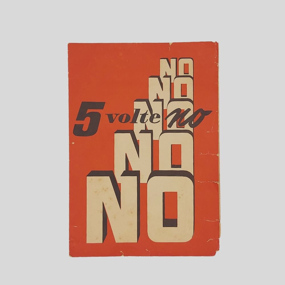 Propaganda elettorale anticomunista. Cinque volte No | Immagine principale