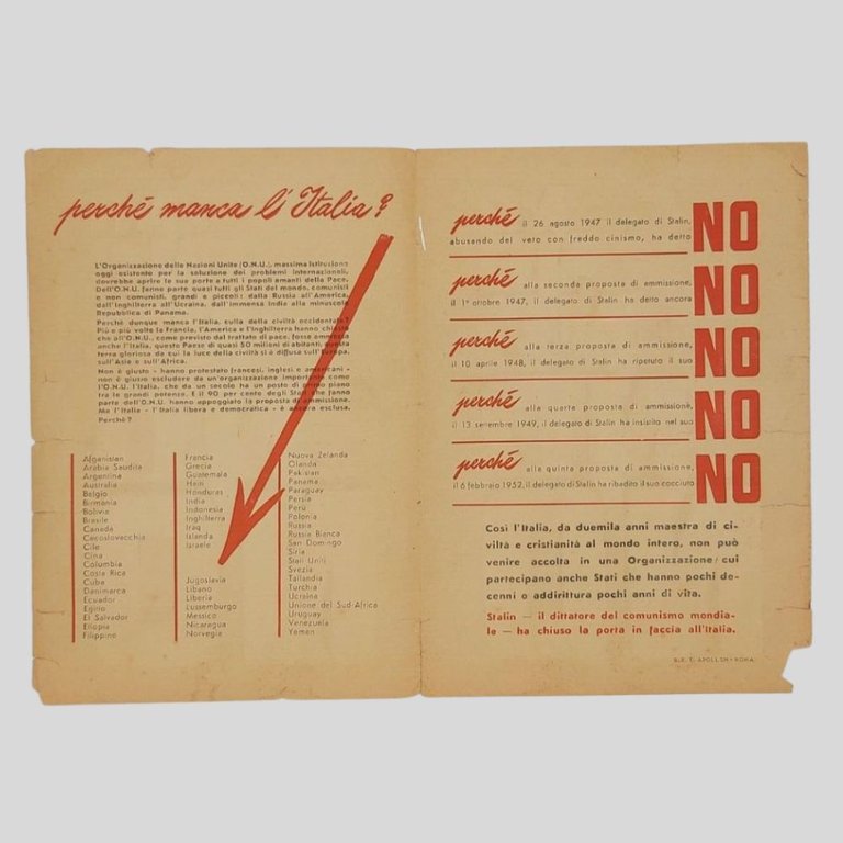 Propaganda elettorale anticomunista. Cinque volte No | Immagine Gallery 2