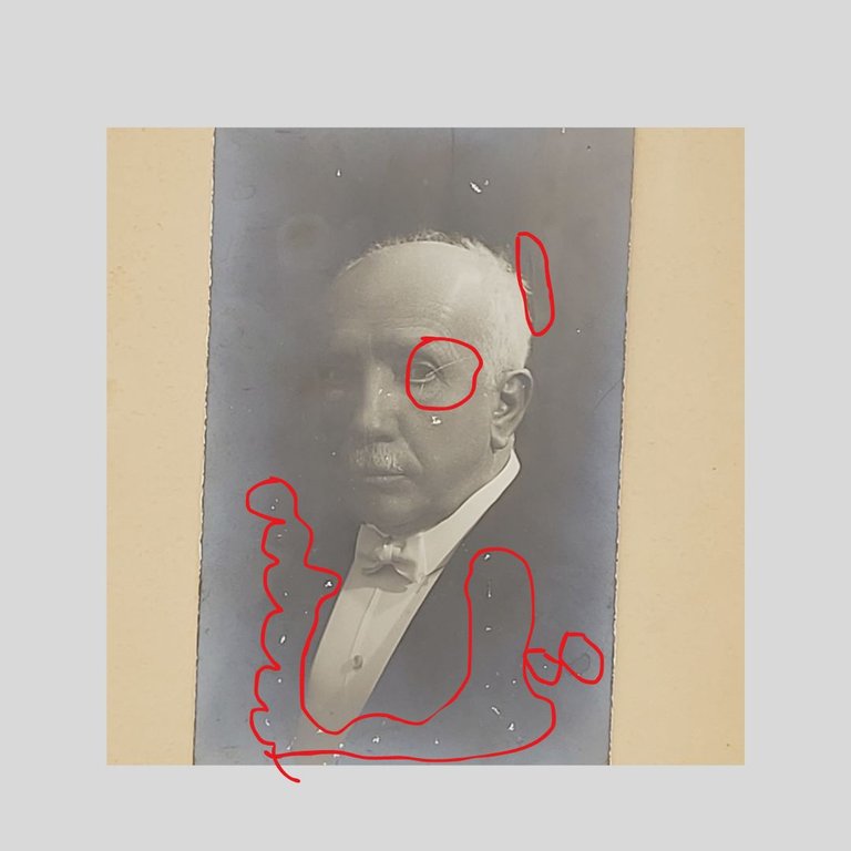 Ritratto fotografico con firma e data autografa. “Napoli 8.1.33”.