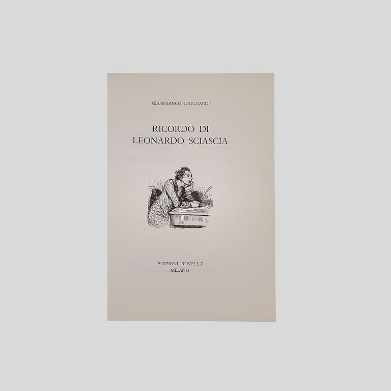 Ricordo di Leonardo Sciascia. | Immagine Gallery 2