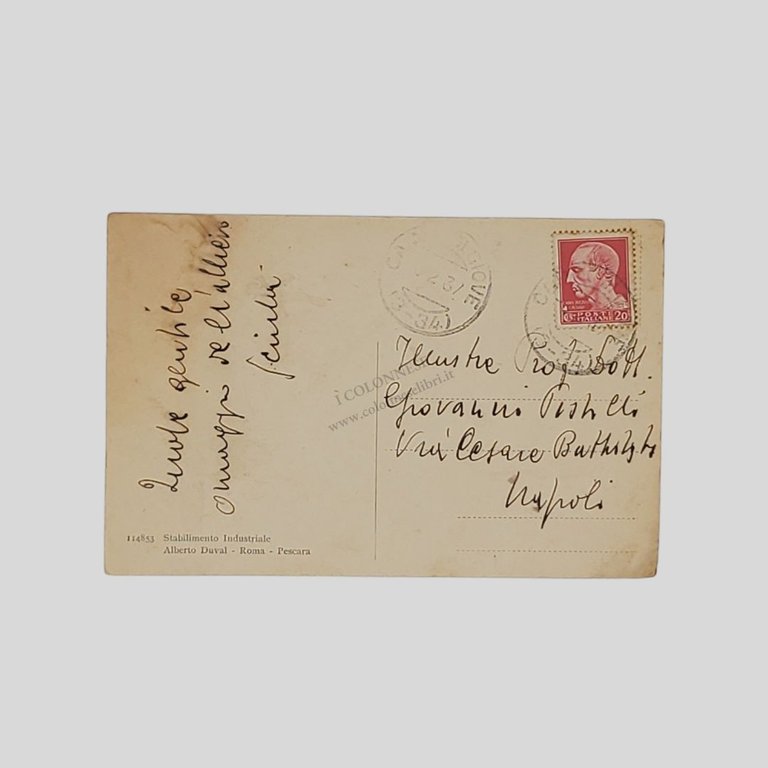 Rifugio al Monte Amaro – 7 gennaio 1915 (m. 2796).