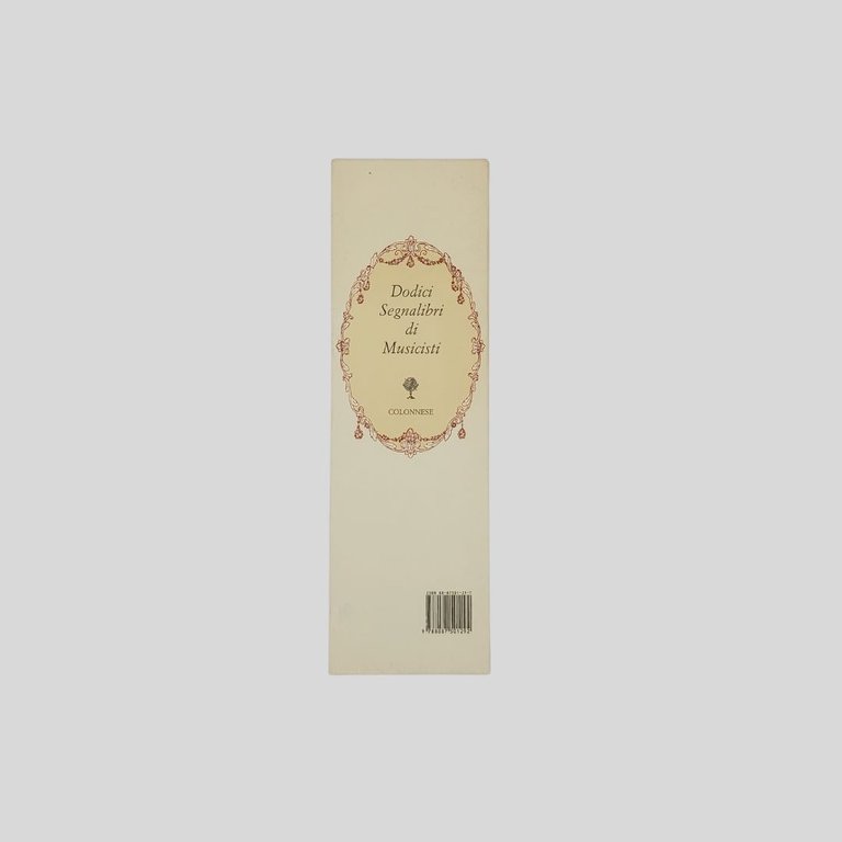 Ritratti di musicisti. Dodici segnalibri con brani di opere liriche. | Immagine Gallery 3