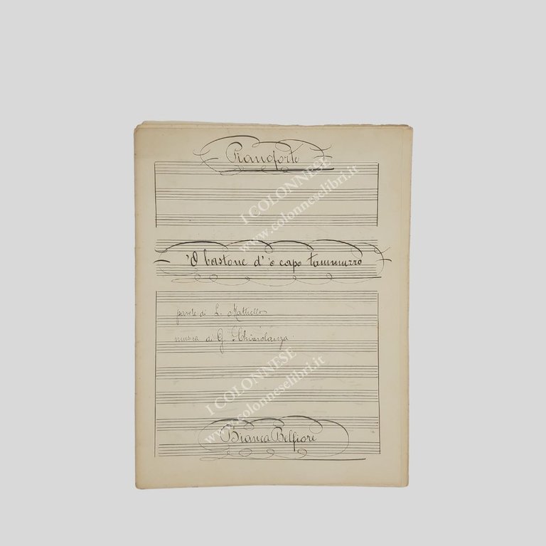 Ritratto fotografico con firma autografa a inchiostro marrone. Raro e …