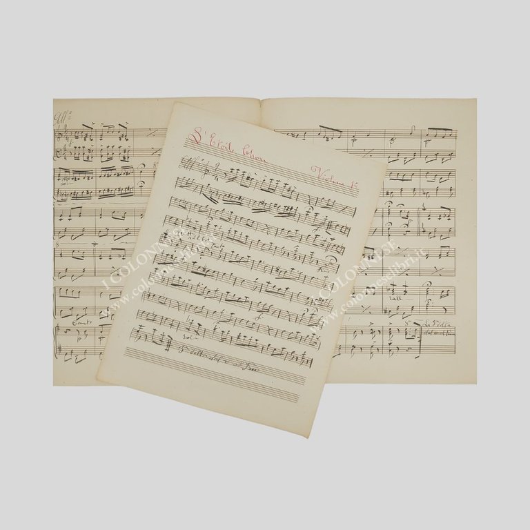 Ritratto fotografico con firma autografa a inchiostro marrone. Raro e …