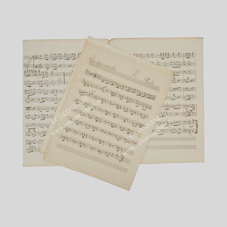 Ritratto fotografico con firma autografa a inchiostro marrone. Raro e …