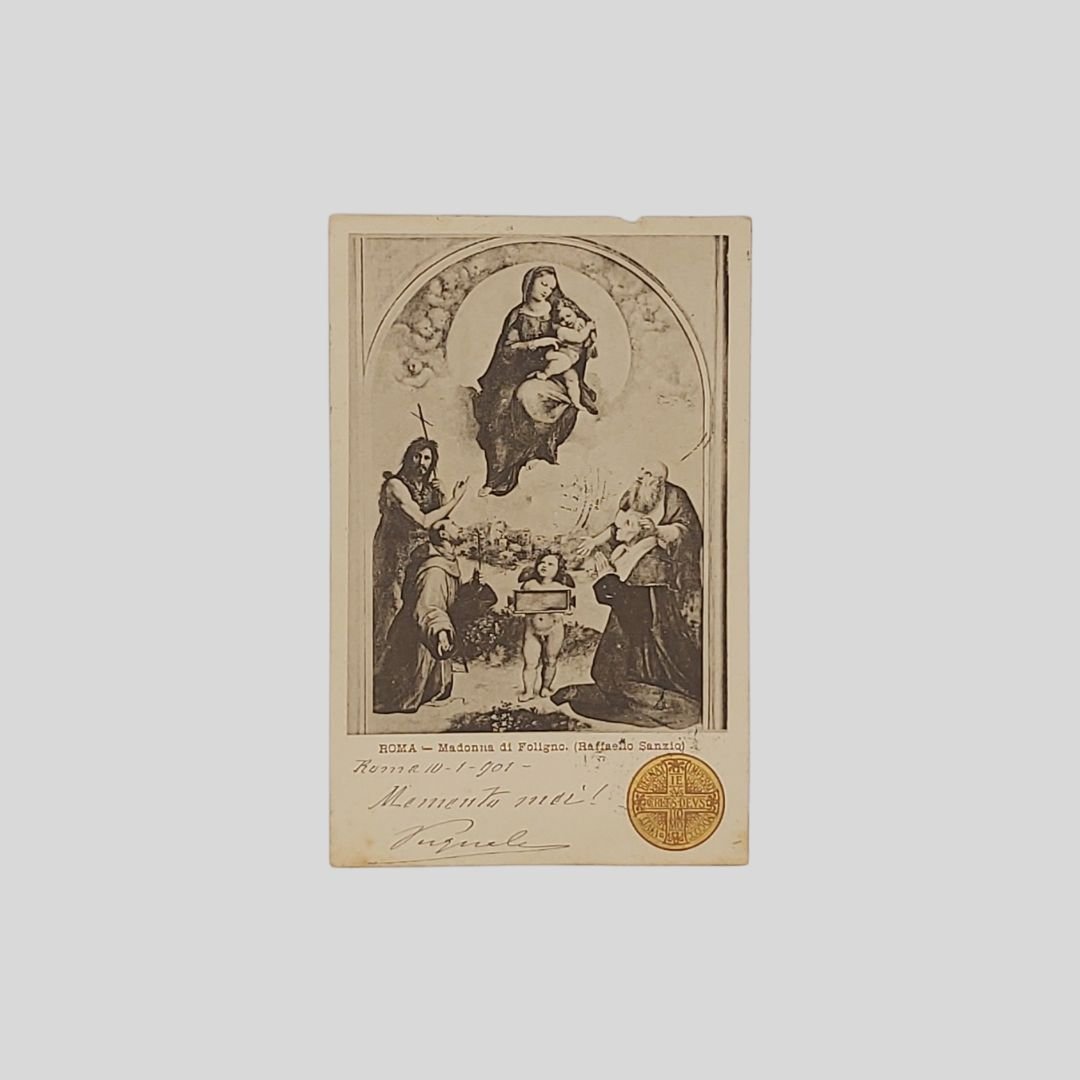 Roma. Madonna di Foligno, Raffaello Sanzio.