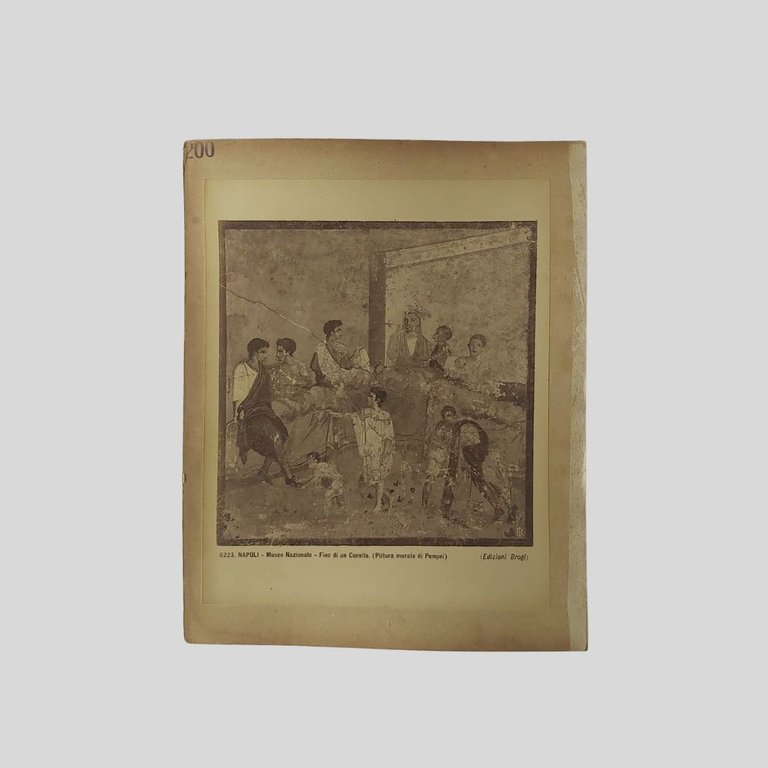 Sacerdoti Egiziani. Napoli Museo Nazionale. Edizioni Brogi. | Immagine Gallery 2