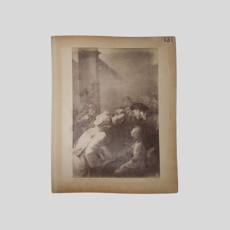 Salvator Rosa. Napoli Museo Nazionale. Edizioni Brogi. | Immagine Gallery 2