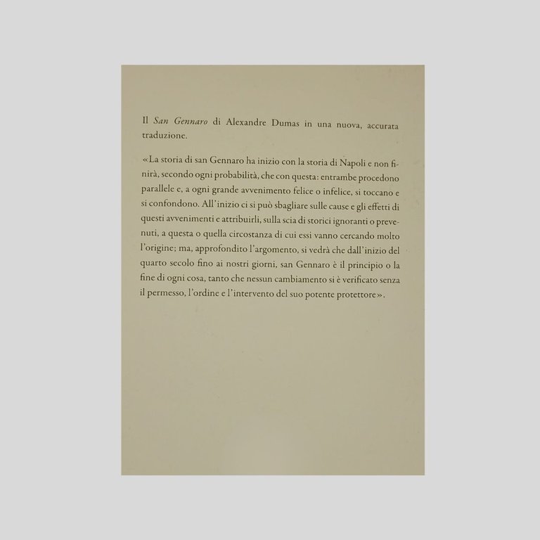 San Gennaro. Vita-morte-miracoli. Traduzione di Angelo Petrella. A cura di … | Immagine Gallery 8