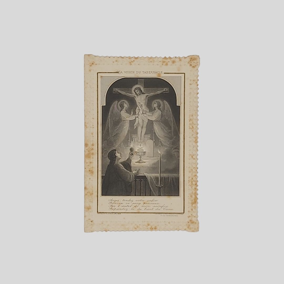 Santini. La Vision du Tabernacle.