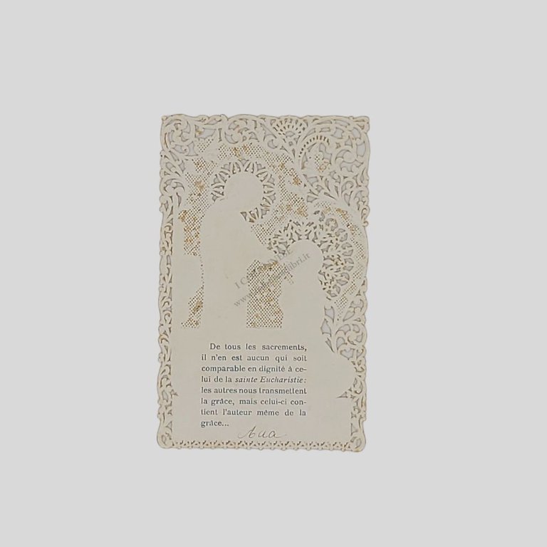 Santini religiosi. La sainte Eucharistie.
