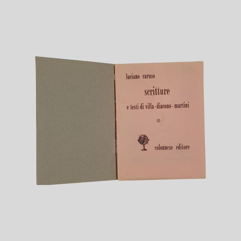 Scritture e testi di Villa – Diacono – Martini. | Immagine Gallery 2