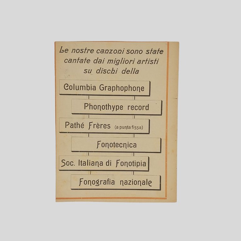Senza nomme. Versi di E. A. Mario, musica di G. … | Immagine Gallery 3