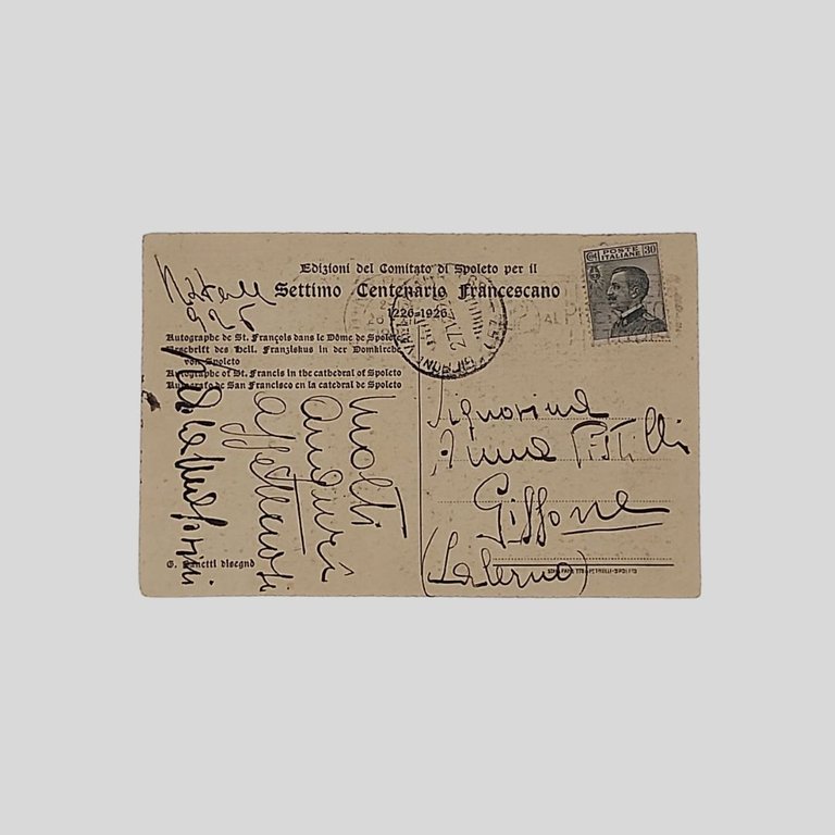 Settimo Centenario Francescano. Edizioni del comitato di Spoleto.