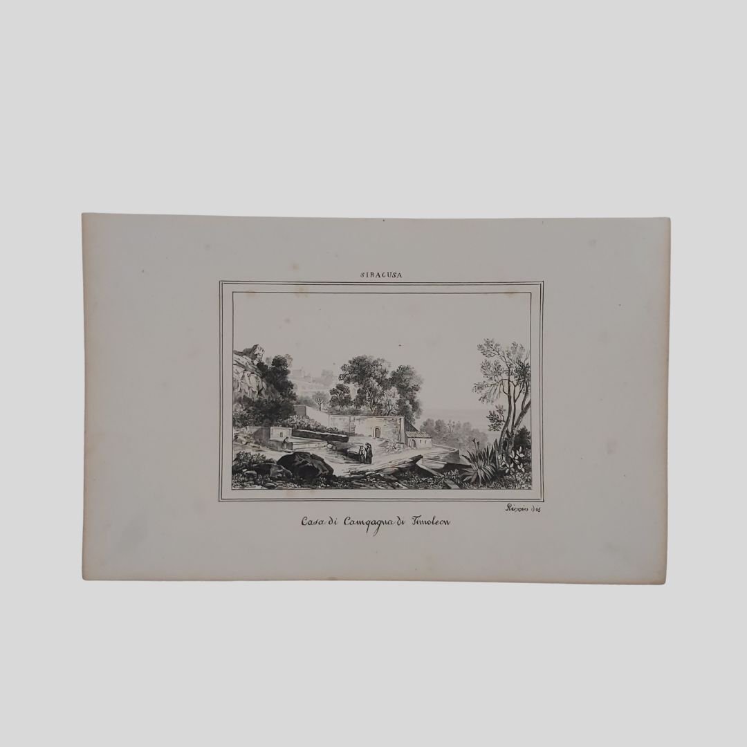 Siracusa. Casa di campagna di Timoleon.
