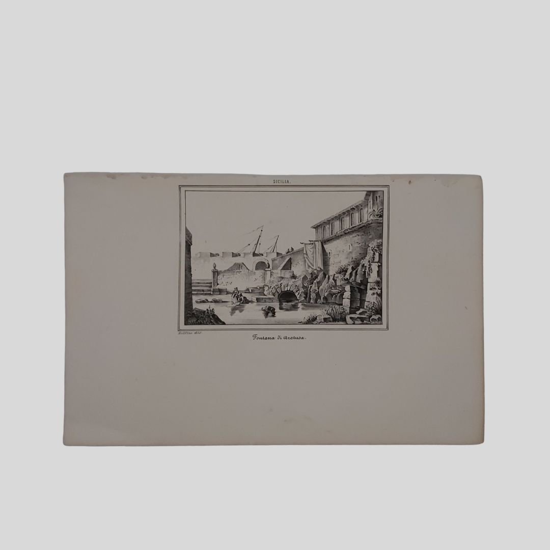 Siracusa. Fontana di Aretusa.