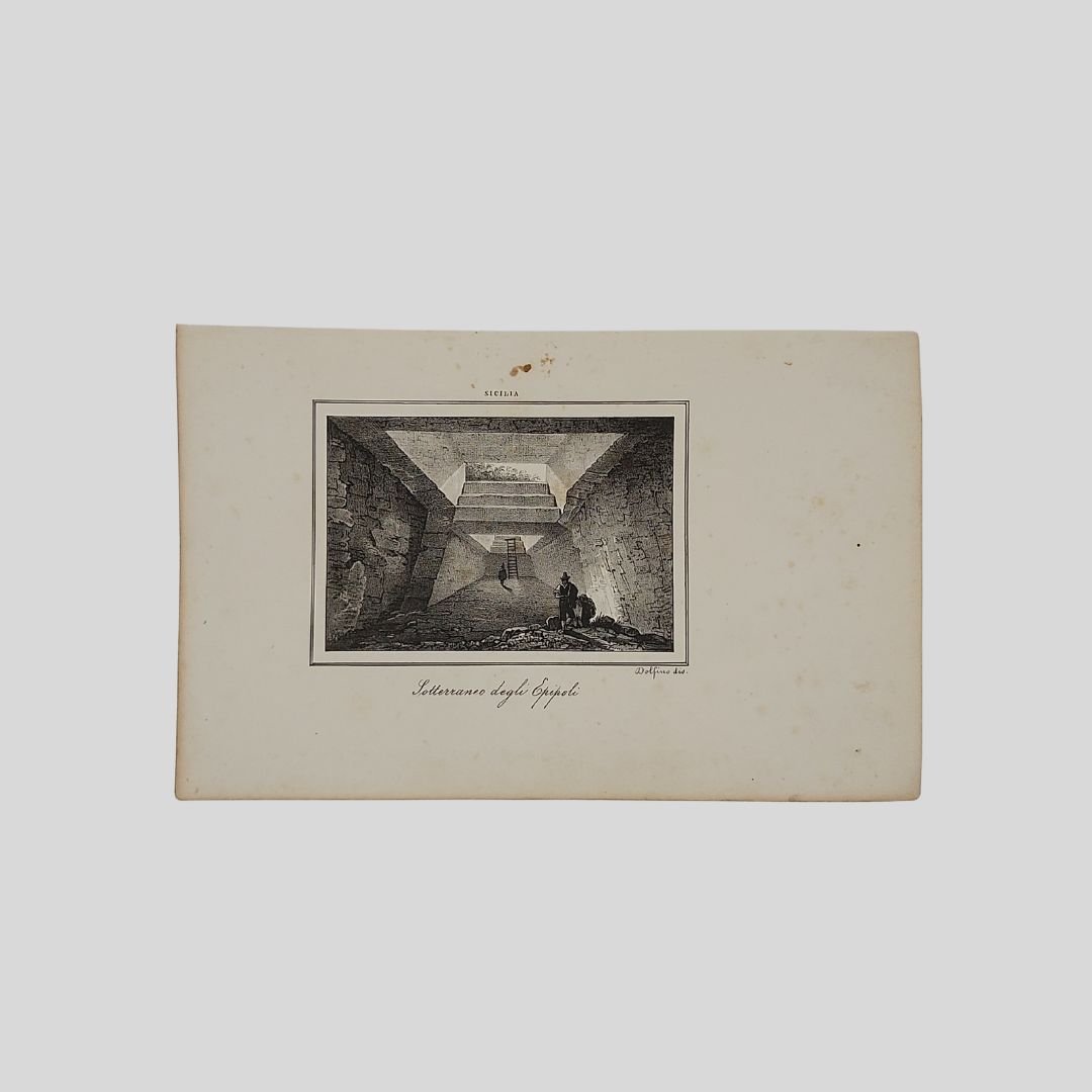 Siracusa. Sotterraneo degli Epipoli.