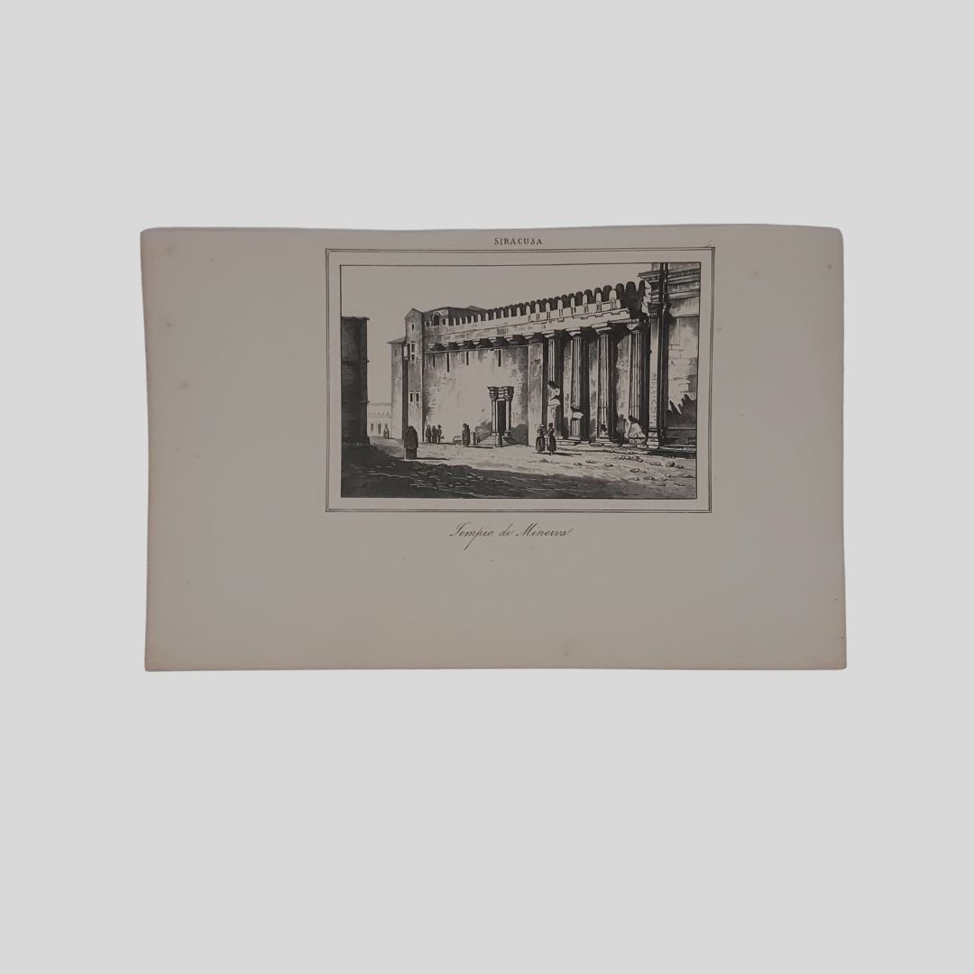 Siracusa. Tempio di Minerva.