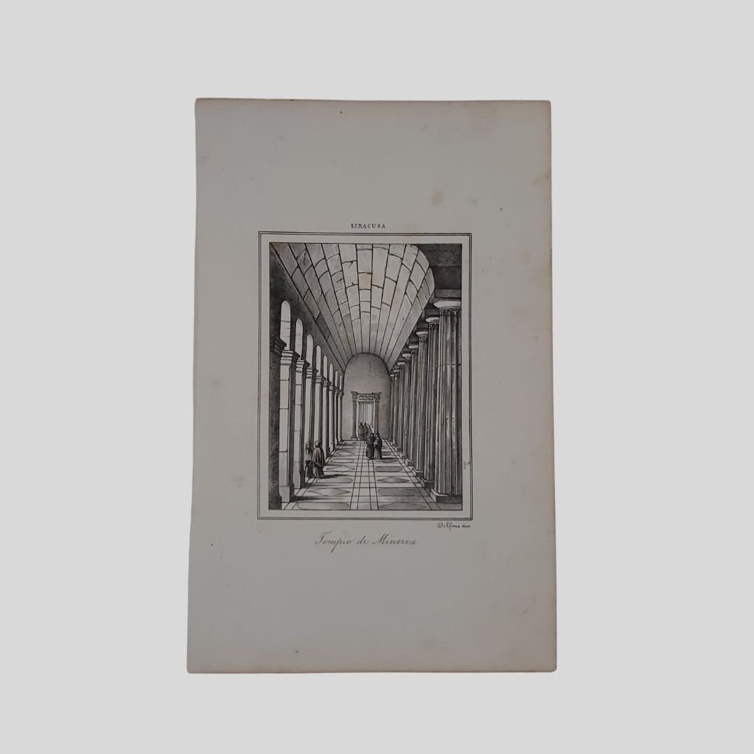 Siracusa. Tempio di Minerva.