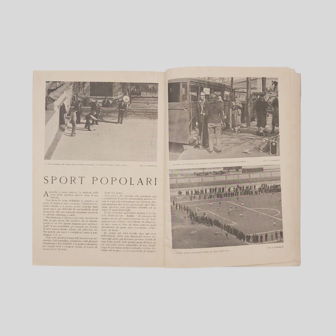 Sport popolari. In: Le Vie d’Italia. Rivista mensile del Touring … | Immagine principale