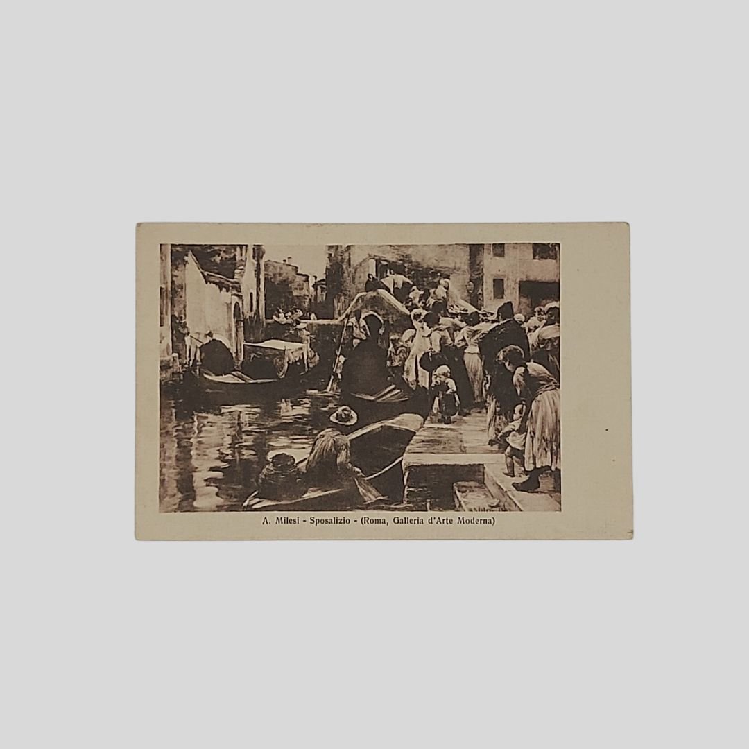 Sposalizio. A. Milesi. Roma, Galleria d’Arte Moderna.