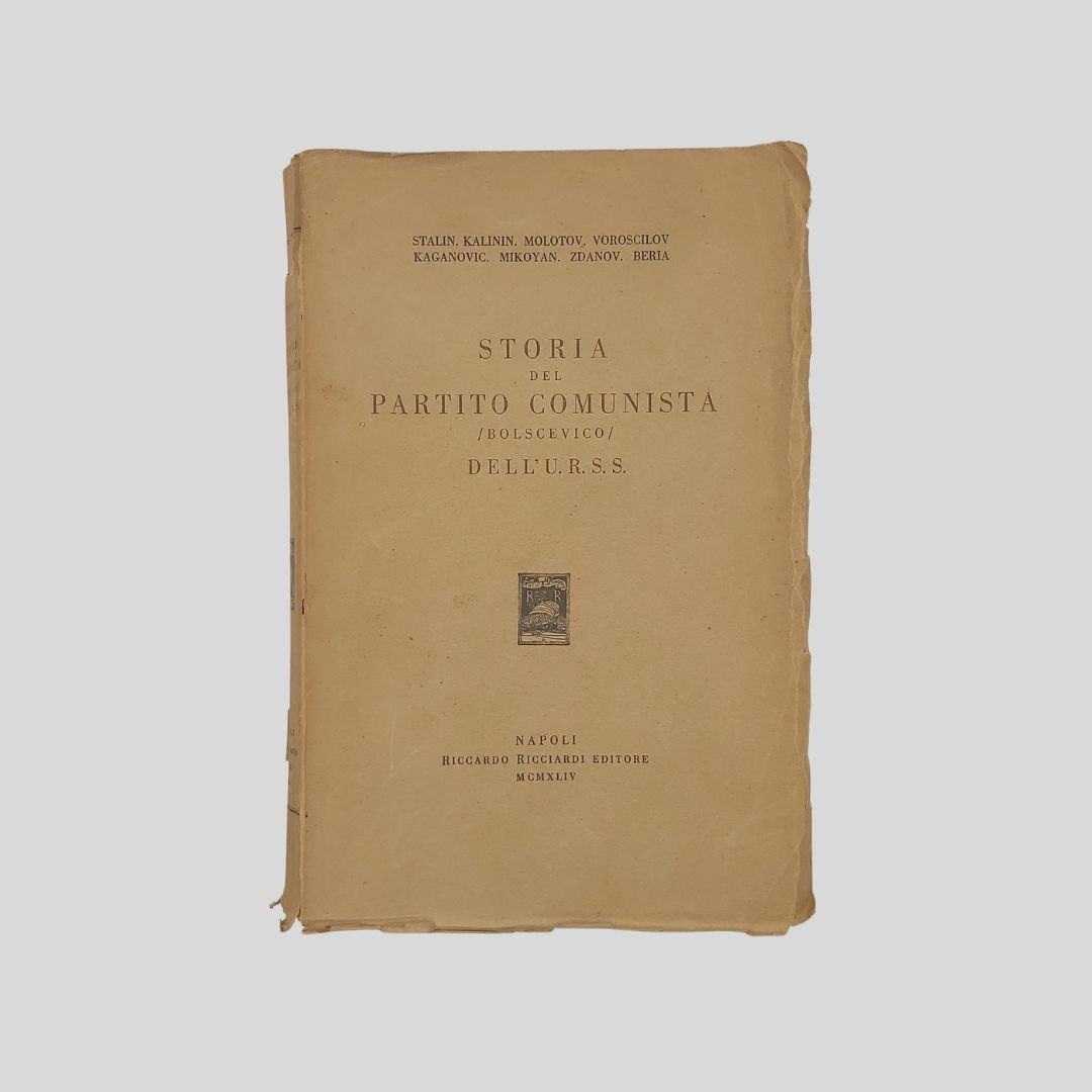 Storia del Partito Comunista /Bolscevico/ dell’U.R.S.S. | Immagine principale