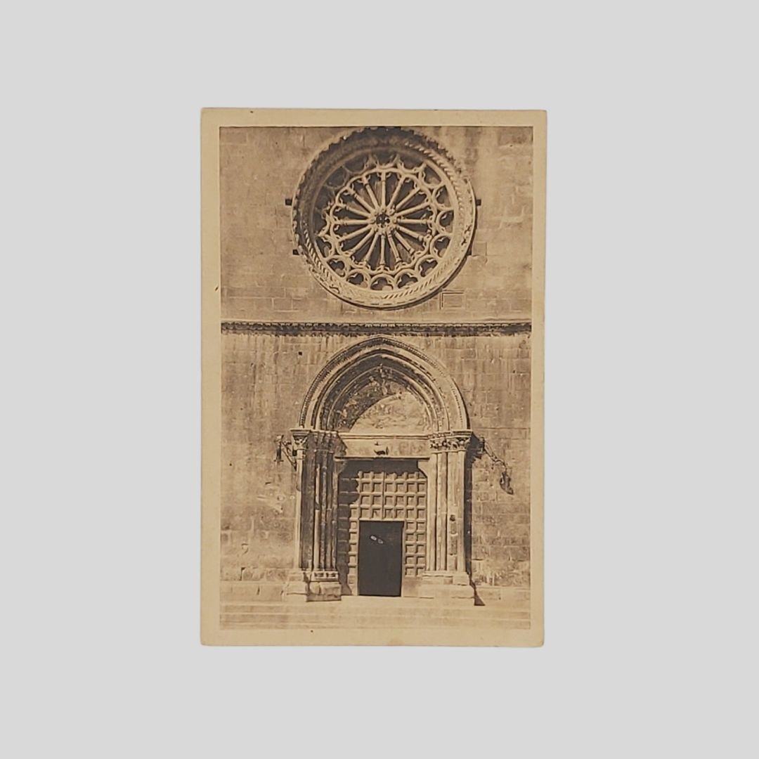 Sulmona. Portale e Rosone della Chiesa di S. Maria della …
