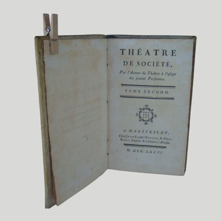 Théatre de societé. Par l’Auteur du Théâtre à l’usage des … | Immagine Gallery 2