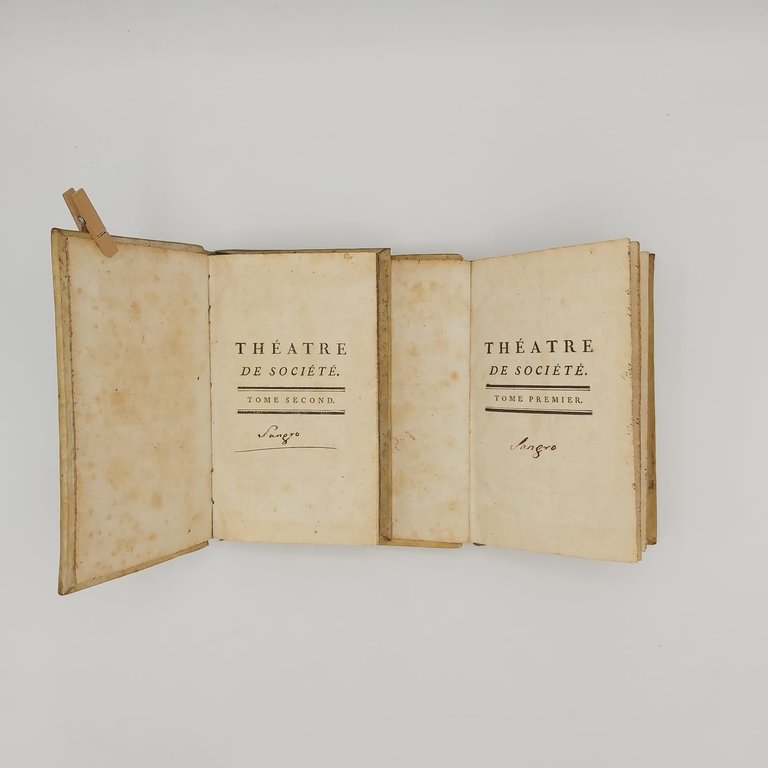 Théatre de societé. Par l’Auteur du Théâtre à l’usage des … | Immagine Gallery 8