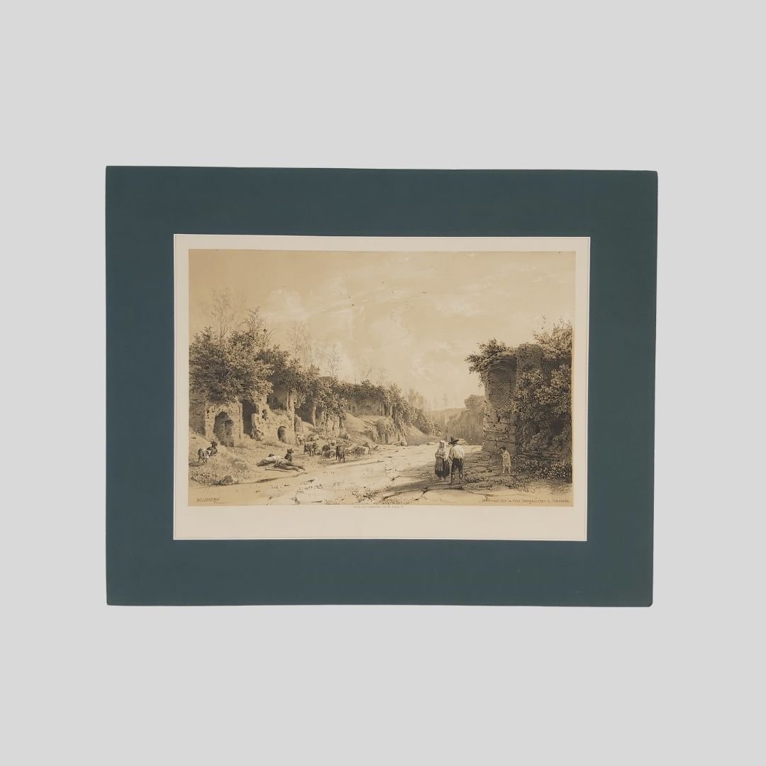 Tombeaux sur la voie campanienne à Pouzzole.